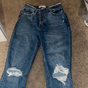 Abercrombie the dad high rise jean